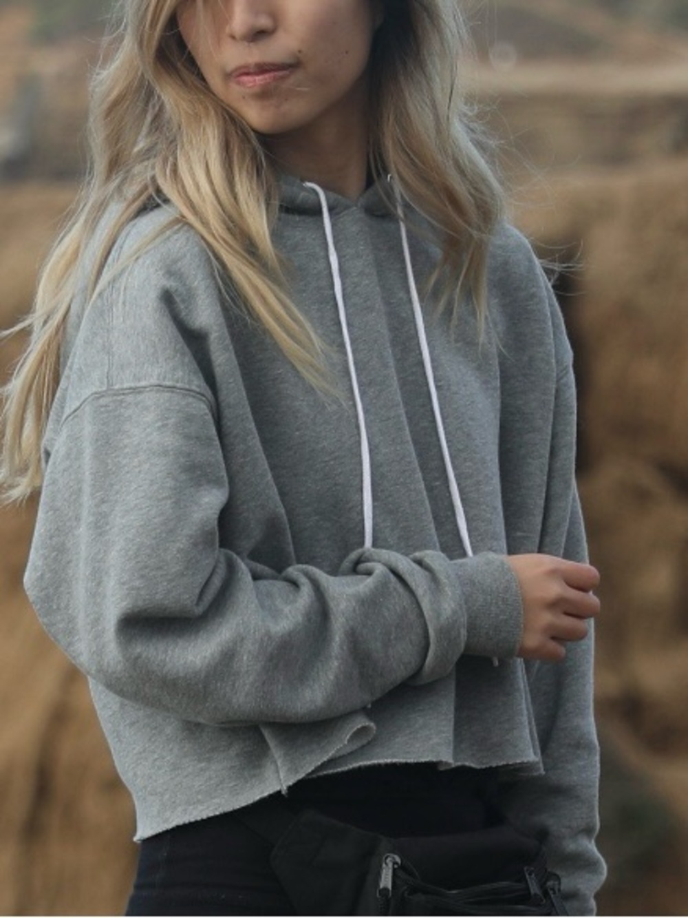 Wild Fable Cropped Hoodie